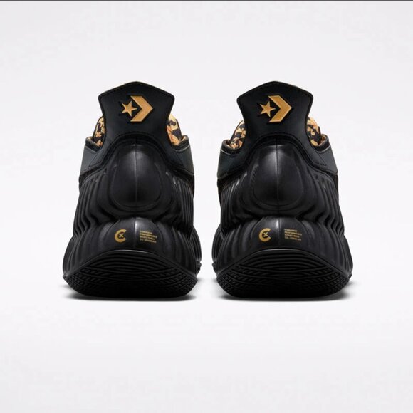 Converse Men's All Star BB Prototype CX Mid A02515C Black/Gold Sizes 7 - 9 - Picture 4 of 7